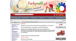 Desktop Screenshot of farbyrafil.pl